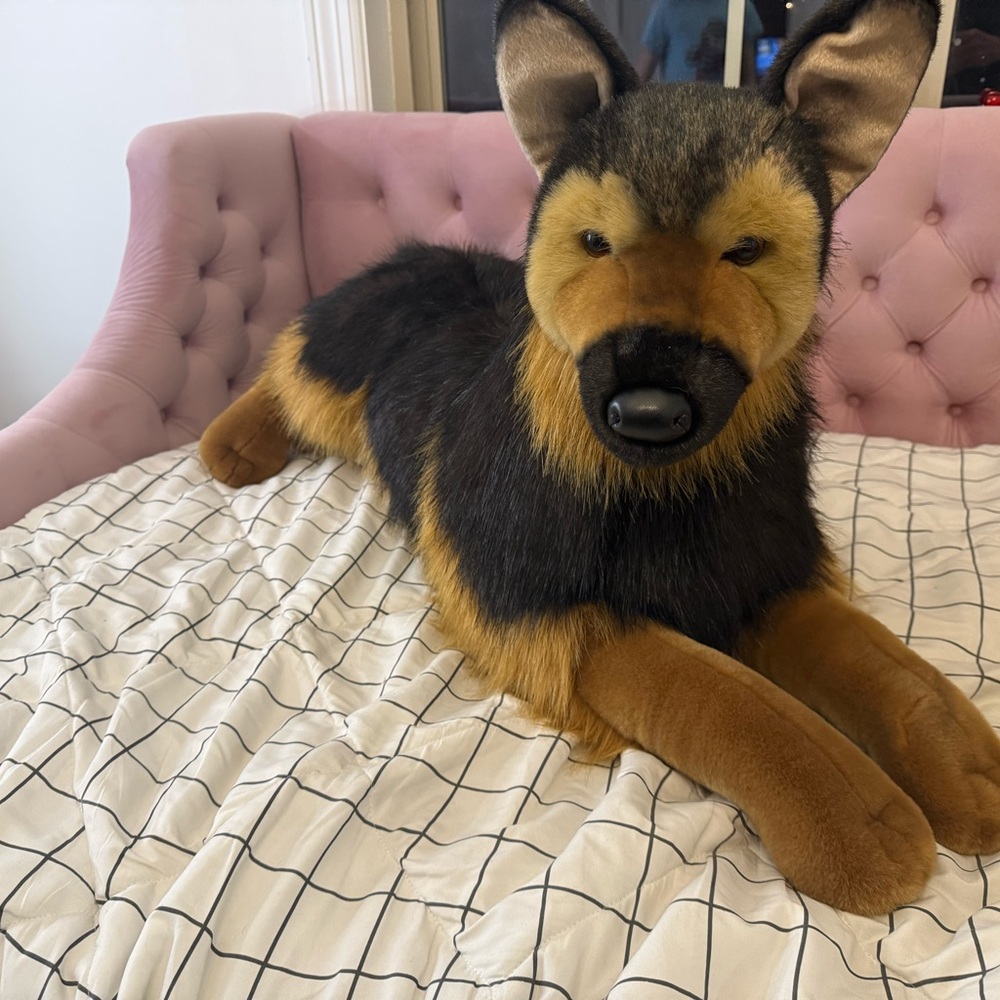 Large Douglas German Shepherd Plush Toy - Picture 2 of 5